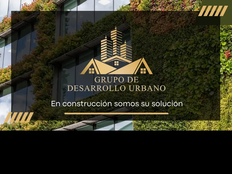 Portada de la presentación corporativa de Grupo de Desarrollo Urbano